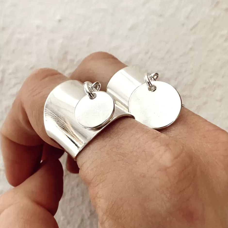Discount Musardise Bague Large Medaille