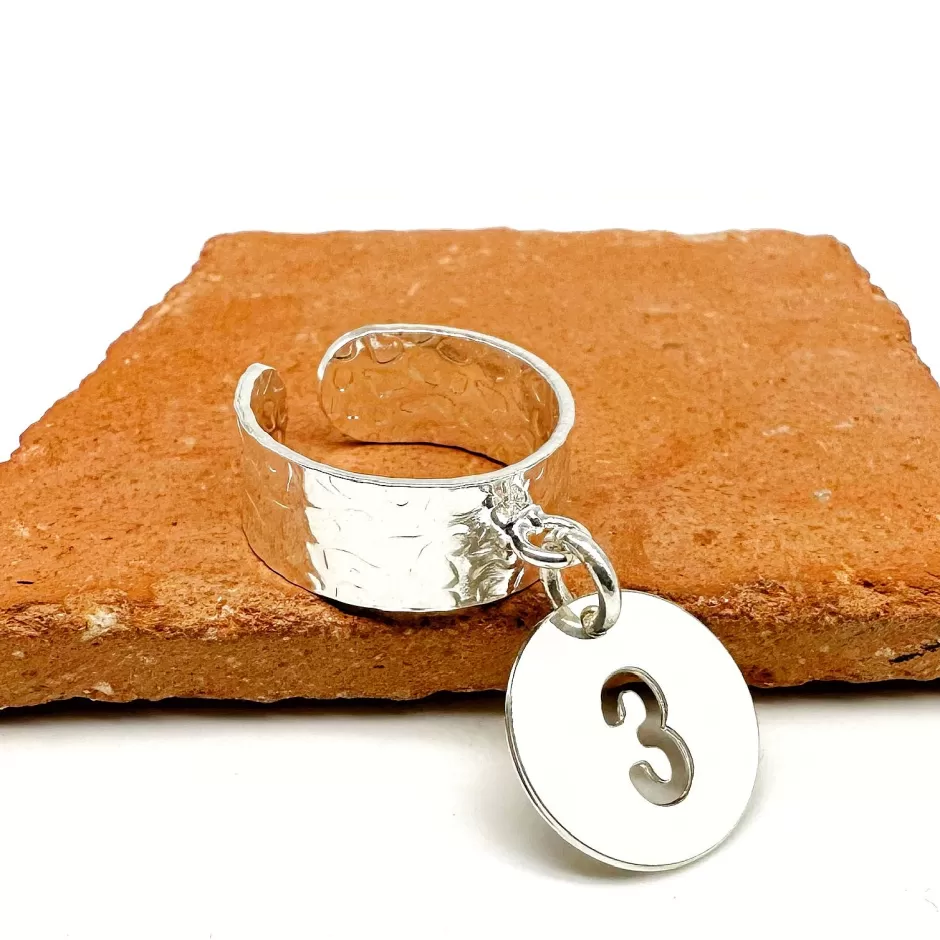Online Musardise Bague Martelee Numera