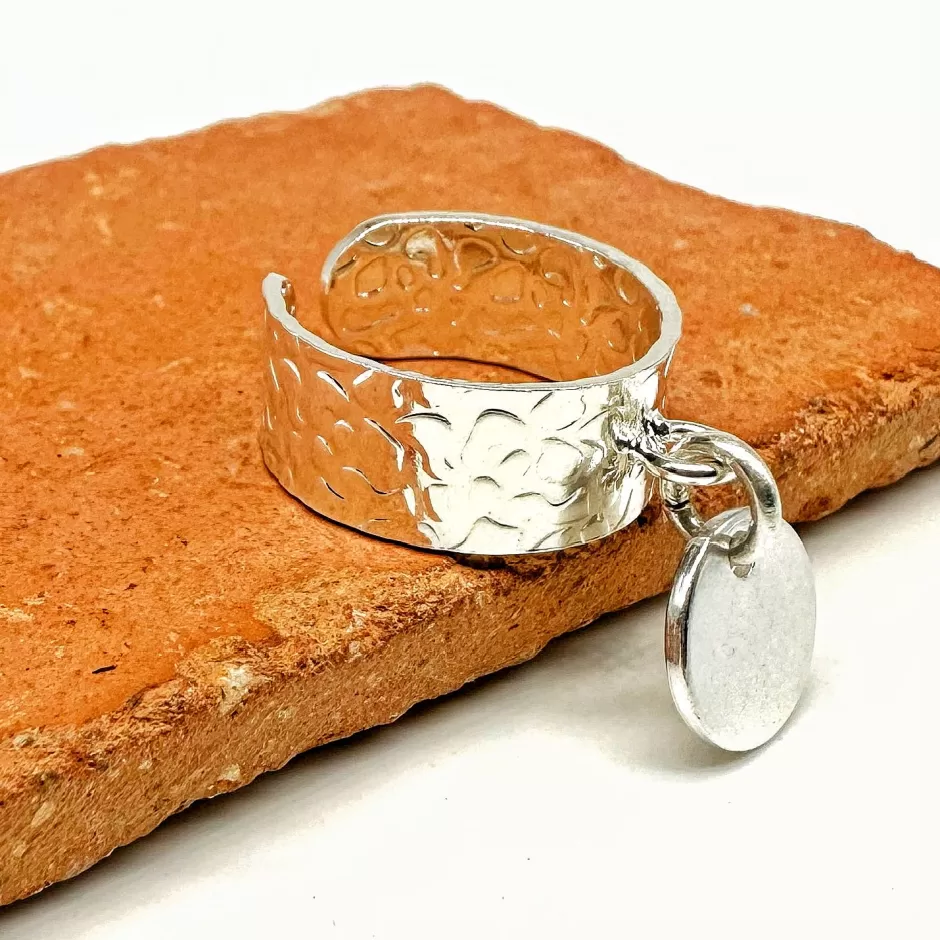 Clearance Musardise Bague Martelee Pendentif Medaille