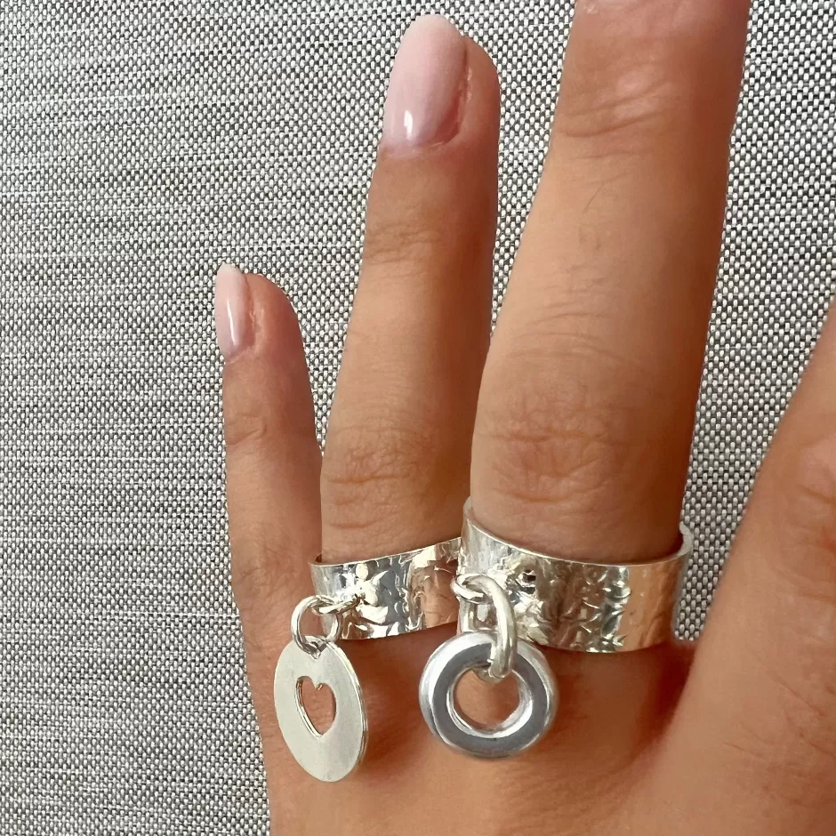 Cheap Musardise Bague Martelee Pendentif Rondino