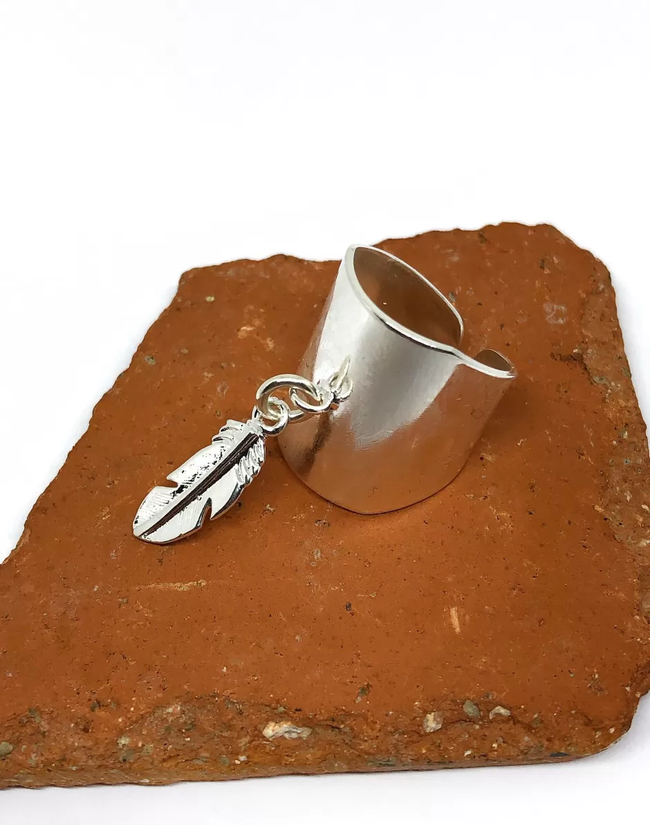 Store Musardise Bague Petite Plume Xl