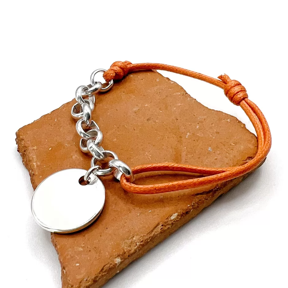 Fashion Musardise Bracelet Demi Chaine Medaille