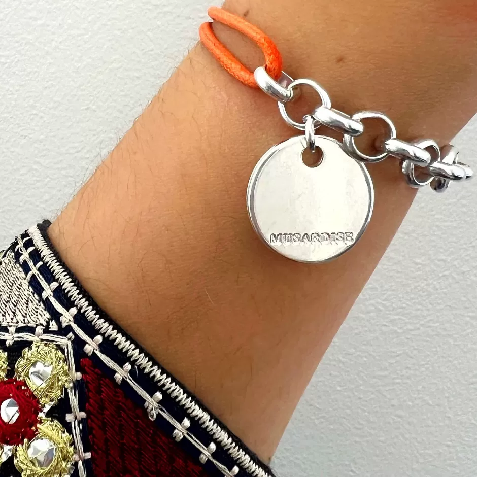 Fashion Musardise Bracelet Demi Chaine Medaille