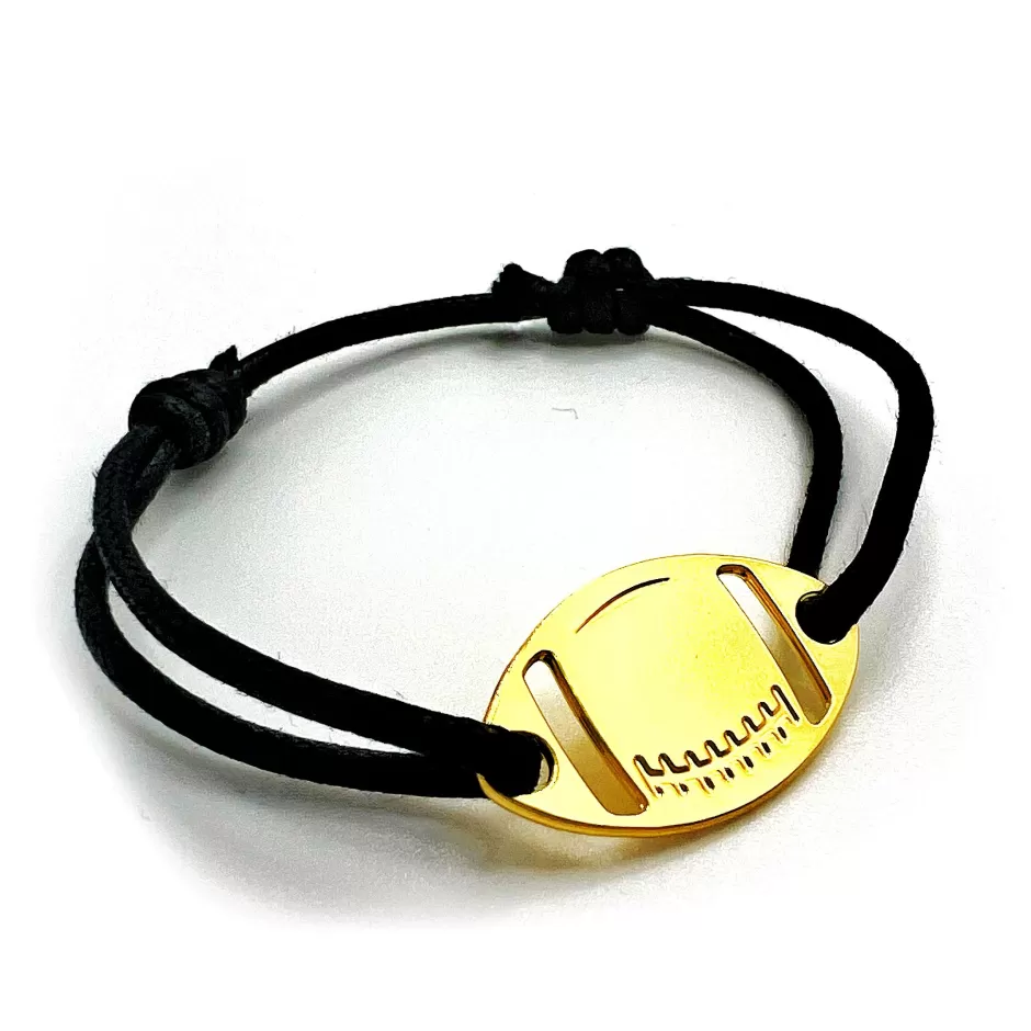 Shop Musardise Bracelet Rugby Dore