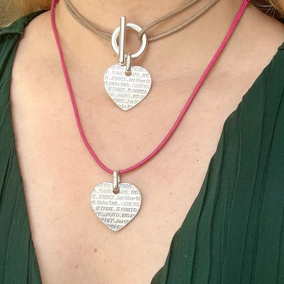 Online Musardise Collier « Je T'Aime »