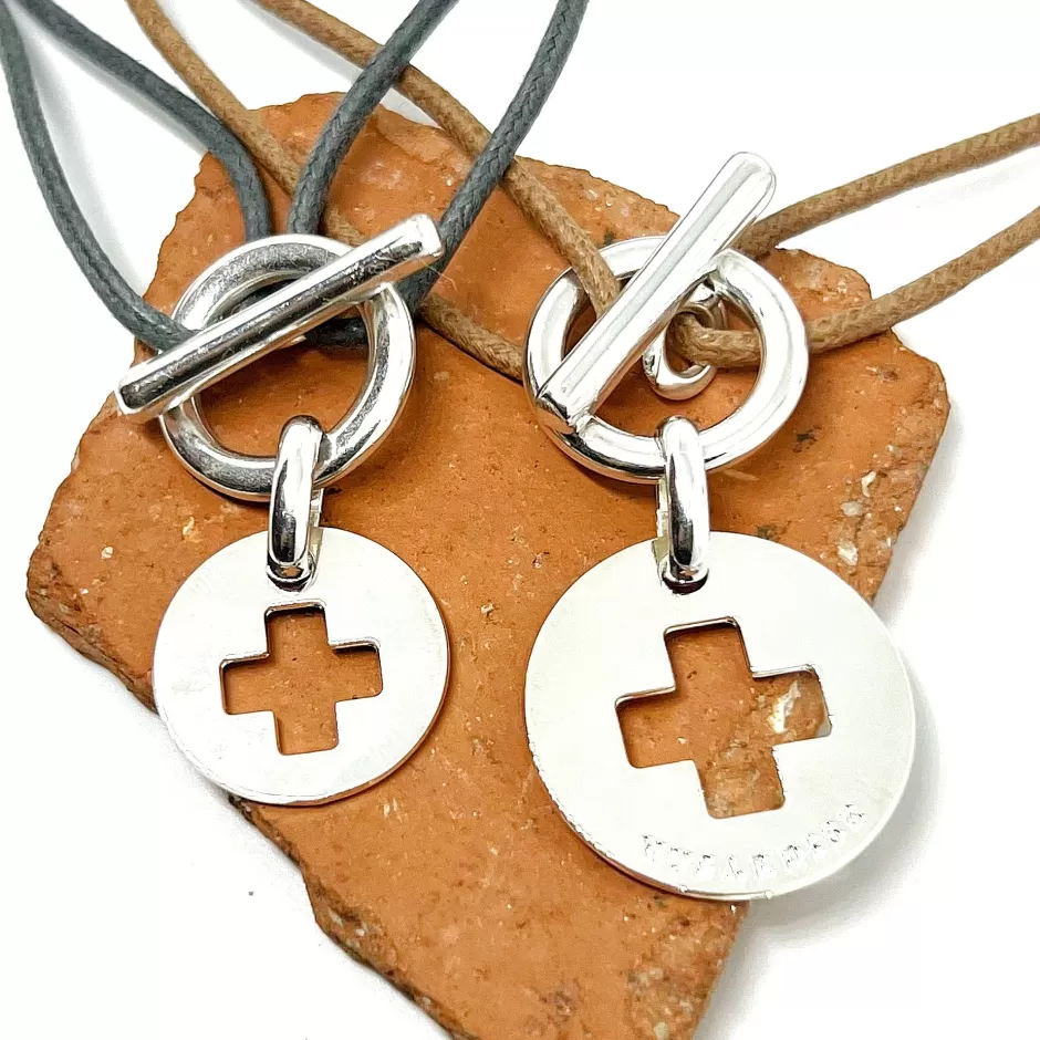 Outlet Musardise Collier Attache Cruz (Grand Modele)