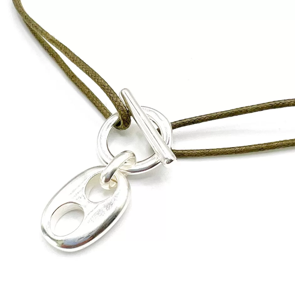 Cheap Musardise Collier Attache Grain De Cafe