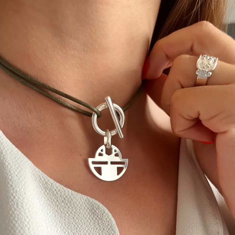 Cheap Musardise Collier Attache Vizir