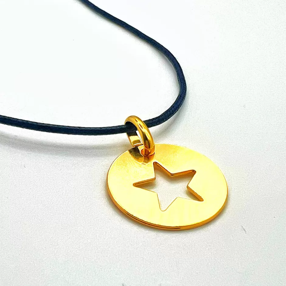 Best Musardise Collier Etoile Dore