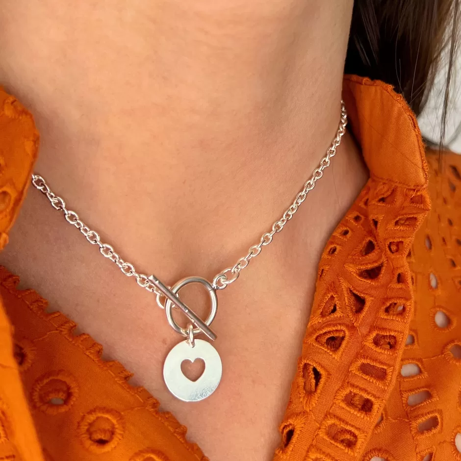 Sale Musardise Collier Lou Chaine Coeur