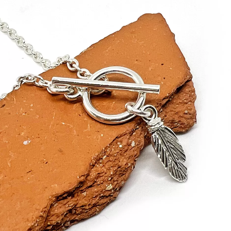 Shop Musardise Collier Lou Chaine Plume